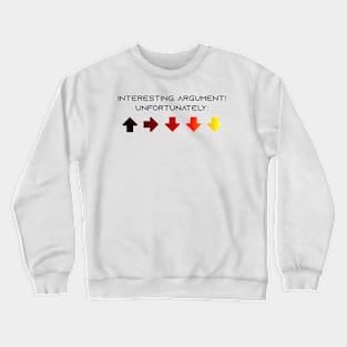 Helldivers Interesting Argument! Crewneck Sweatshirt